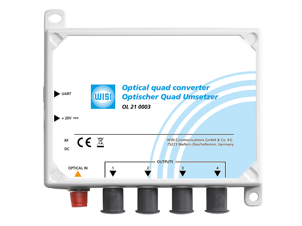 LWL Konverter Abschlusseinheit Quad FC/PC LWL Converter