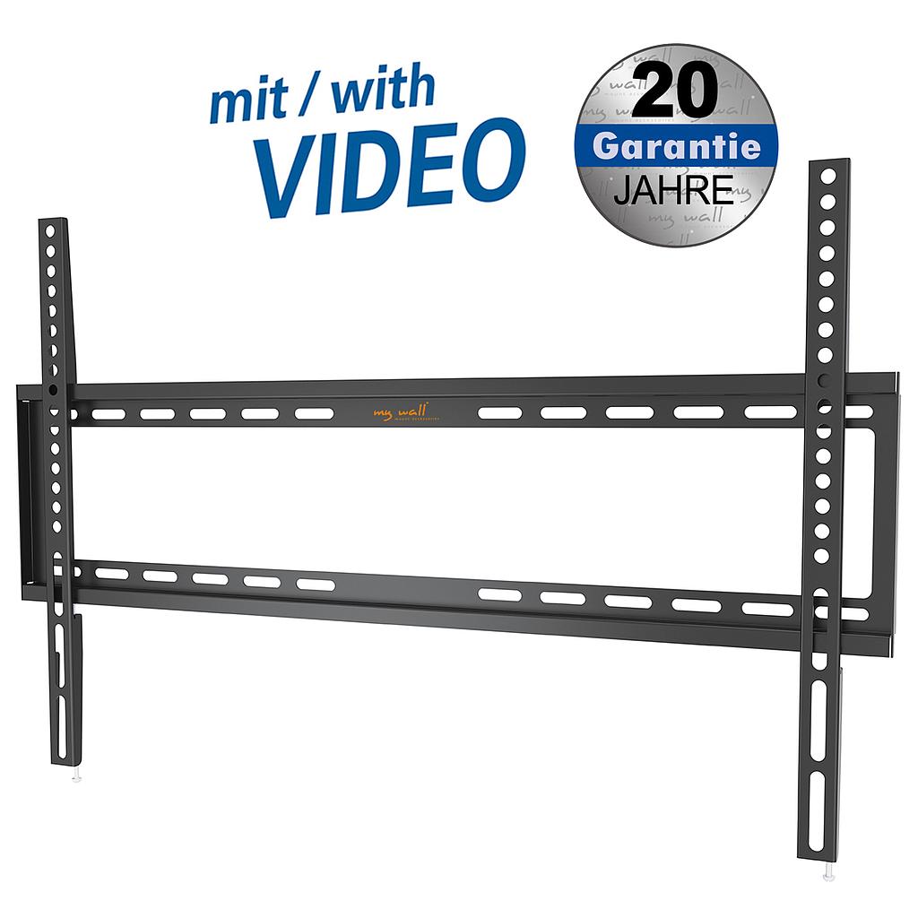 HF 3-3   TV Wandhalterung gerade 37" - 70" (94 - 178 cm) flach starr fix