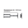 H 27-1 X sw   TV Wandhalterung schwenkbar neigbar 42“ - 90“ (107 - 229 cm)